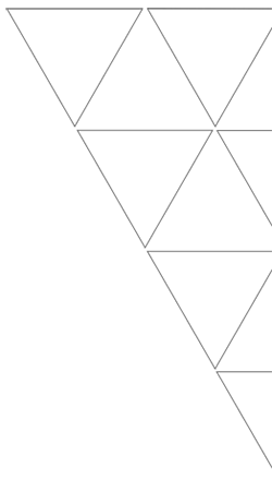 decorative triangle design